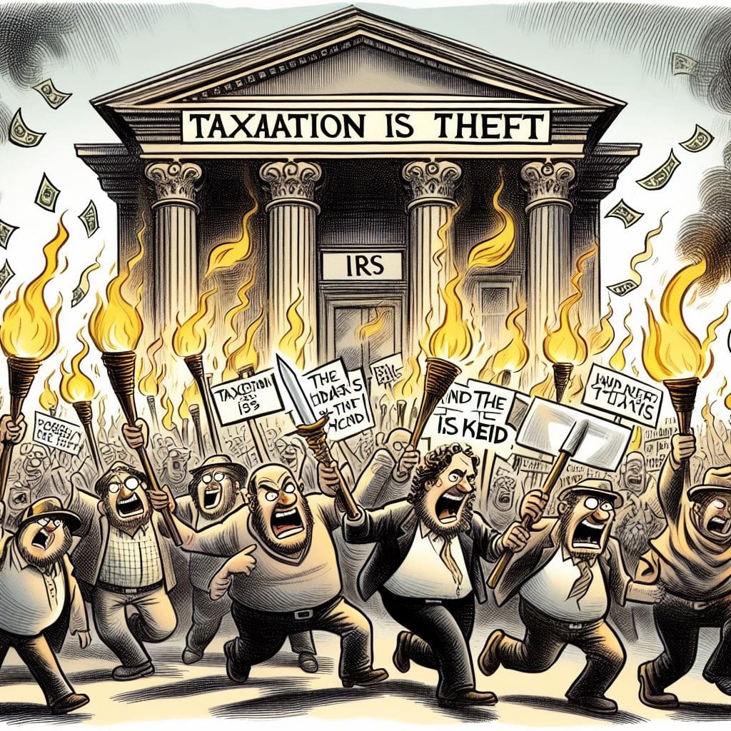 IRS Seeks To Manufacture Tax Revolt In 2024 By Making Paying Taxes Impossible