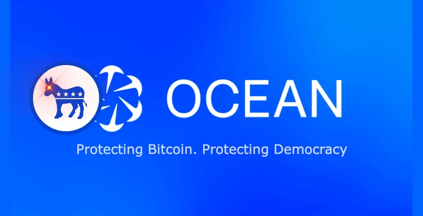 DNC to Begin Mining Bitcoin Using Ocean Pool's "Ordisrespector" Filter to Censor  Trump's NFT