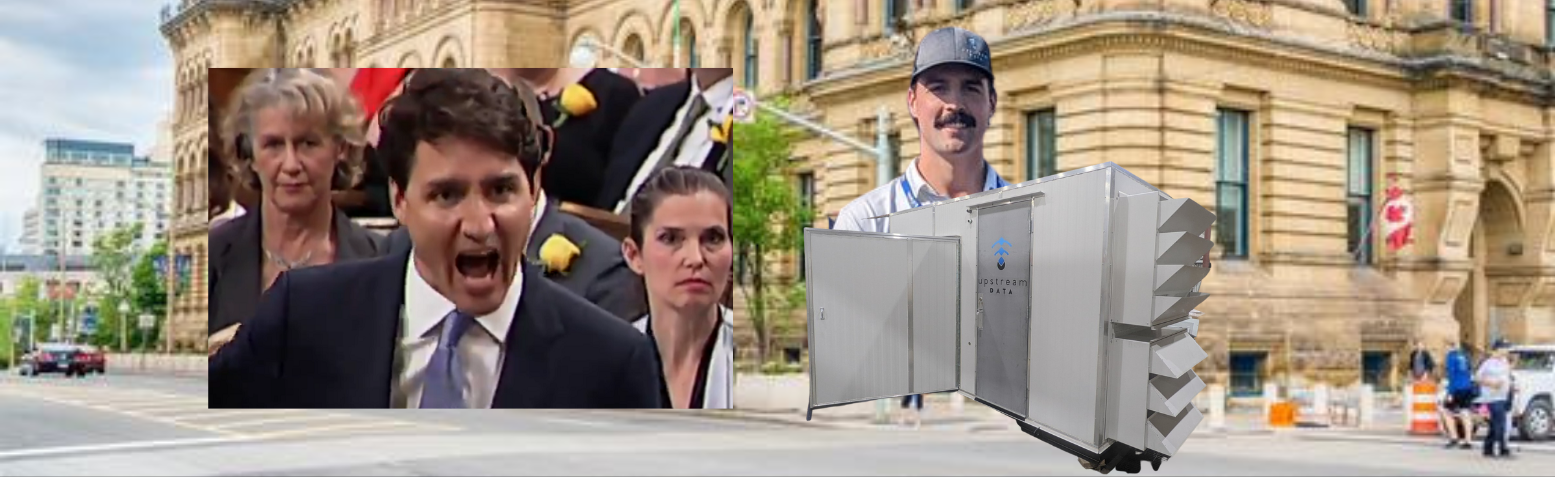 Trudeau Threatens To Ban Bitcoin mining, Steve Barbour Sets Up Generator And Hash Hut In Ottawa