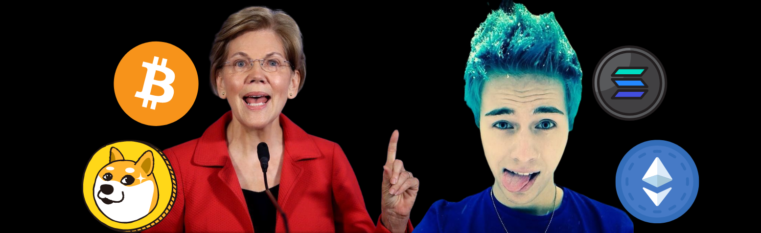 Elizabeth Warren's Top Crypto Advisor Revealed To Be Her 19 Year Old Nephew Who Lost It All On Dogecoin